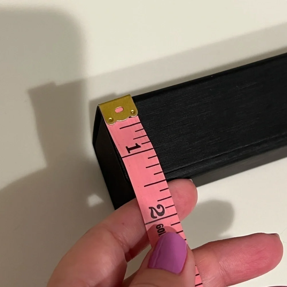 Furla authentic glasses case, hard shell, black, velour interior 6”x1.5”x2” - Picture 8 of 9